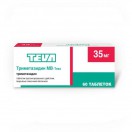 Триметазидин МВ-Тева, табл. пролонг. п/о пленочной 35 мг №60