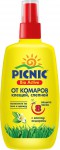 Спрей, Picnic (Пикник) 120 мл био актив от комаров и клещей