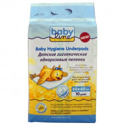 Пеленки гигиенические, Babyline (Бэбилайн) р. 60смх60см №10