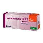 Дексаметазон-КРКА, таблетки 4 мг 20 шт