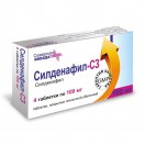Силденафил-СЗ, табл. п/о пленочной 100 мг №4