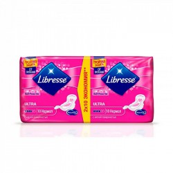 Прокладки женские Libresse ультра нормал мягкая поверхность 20 шт.
